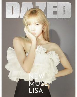  Lisa for Dazed Korea Magazine Cover February 2019 Issue