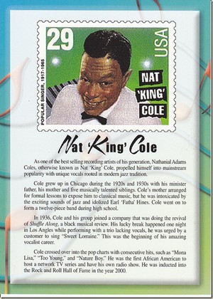  Nat "King" Cole Postage Stamp