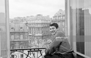  Paul Anka On Tour In Paris 1958