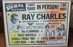  Vintage संगीत कार्यक्रम Tour Poster