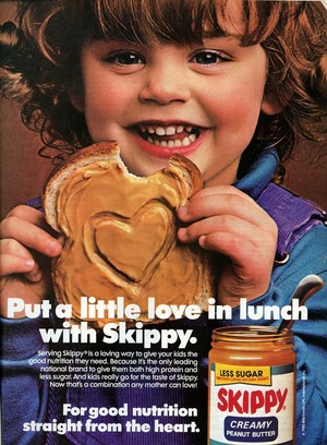  Vintage Promo Ad For Skippy مونگفلی, مونگ پھلی مکھن