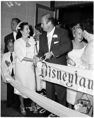  1956 Grand Opening Of Disneyland Hotel