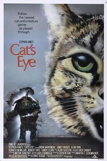  Movie Poster 1985 Film, Cat's Eye