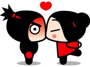  PUCCA AND GARU Поцелуи pucca 5801526 500 375
