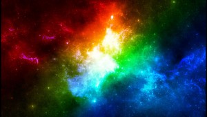  regenbogen Galaxy Hintergrund