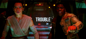 Rey/Finn Gif - Stand By Me