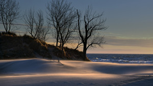  ❄️ Lake Michigan in winter ❄️