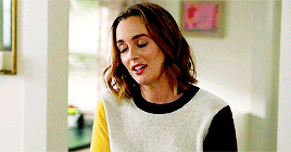 Leighton Meester as Angie D'Amato on Single Parents 1.12 “All Aboard The Two-Parent Struggle Bus�