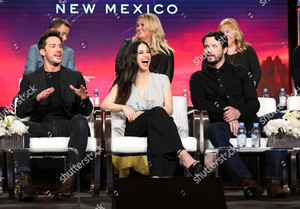  The cast of Roswell, New Mexico during the CW segment of the 2019 TCA Winter Press Tour