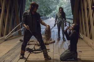  9x09 ~ Adaptation ~ Daryl, Michonne and Lydia