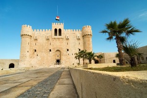 A DAY IN CASTLE IN ALEXANDRIA EGYPT