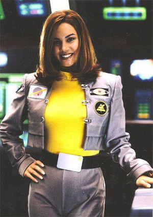  Ashley seconde Yellow Turbo Ranger and Yellow Space Ranger 4