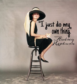  Audrey Hepburn quote 💗