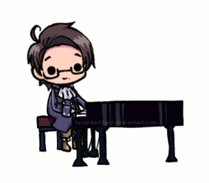  Austria Playing the Piano Gif