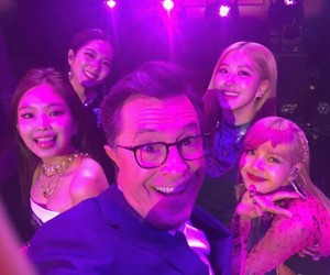  BLACKPINK at The Late toon with Stephen Colbert