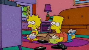  Bart and Lisa Watching Zyu2