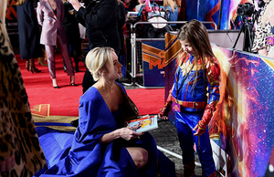  Brie Larson attending Captain Marvel European Gala Premiere