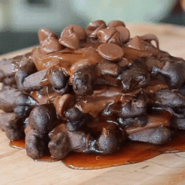 Chocolate Nutella Waffles