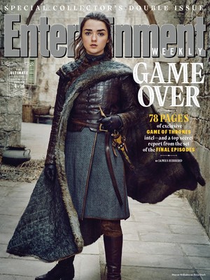 Entertainment Weekly Cover - March 2019 - Maisie Williams as Arya Stark