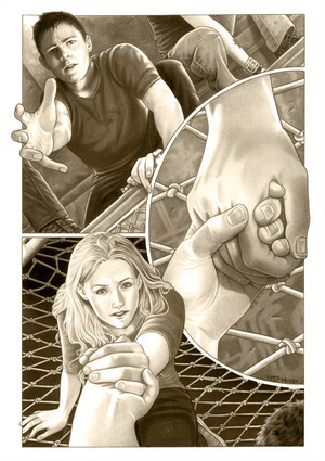  Four/Tris Fanart - First Touch Of आग