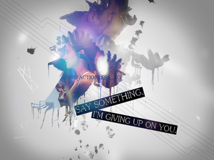 Four/Tris Wallpaper - Say Something