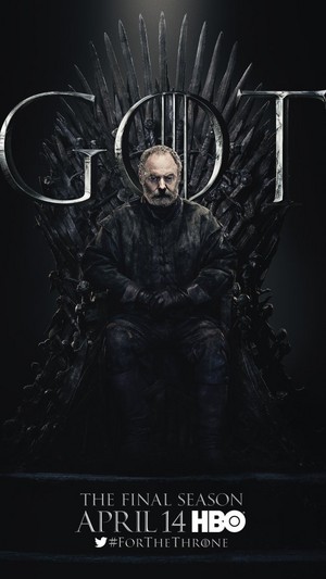  Game of Thrones - Season 8 Character Poster - Davos Seaworth