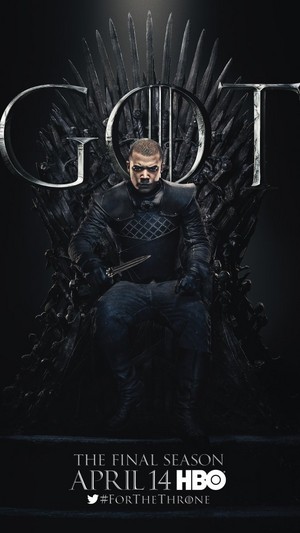  Game of Thrones - Season 8 Character Poster - Grey Worm