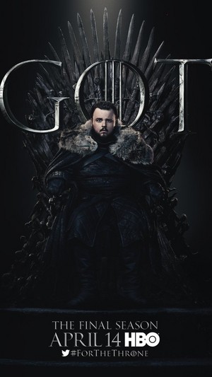  Game of Thrones - Season 8 Character Poster - Samwell Tarly