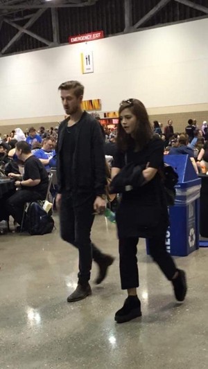 Jenna Coleman and Arthur Darvill/ Comic-Con