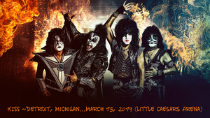  キッス ~Detroit, Michigan...March 13, 2019 (Little Caesars Arena)