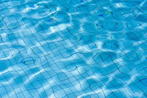  Light Blue Textured Ripple Swimming Pool Water