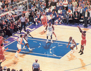  Michael Jordan's championship-winning shot - 1998 NBA Finals