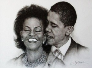  Michelle And Barack Obama
