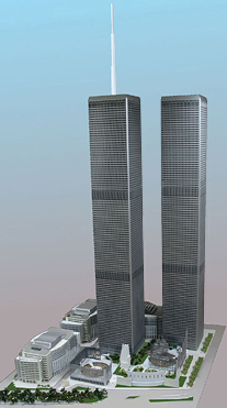 Model Of The Twin Towers
