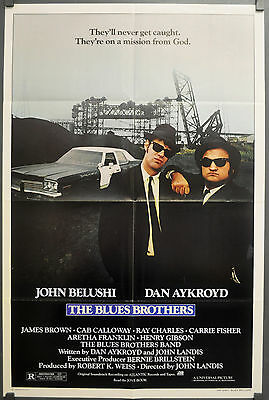  Movie Poster 1980 Film, The Blues Brothers