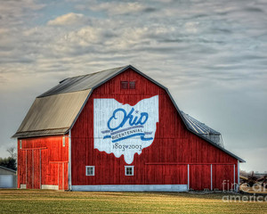  Ohio Bicentennial vựa, chuồng trại, barn