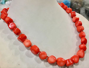  оранжевый Coral ожерелье