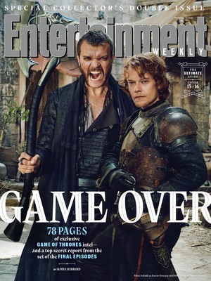  Pilou Asbaek as Euron and Alfie Allen as Theon Greyjoy - Entertainment Weekly Cover - 2019