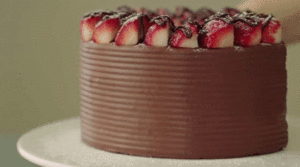  fraise chocolat Cake