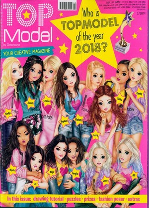  Top model (UK) Magazine Cover
