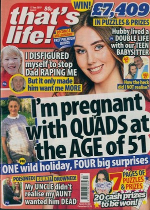  That's Life! (UK) Magazine Cover