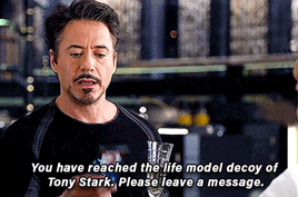 Tony Stark – Genius, Billionaire, Playboy, Philanthropist, Dork! 