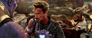  Tony Stark vs Thanos in Avengers Infinity War (2018)