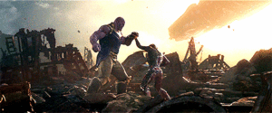  Tony Stark vs Thanos in Avengers Infinity War (2018)