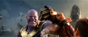  Tony Stark vs Thanos in Avengers: Infinity War (2018)