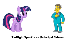  Twilight Sparkle vs. Principal Skinner