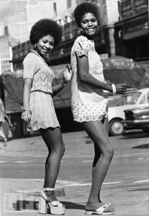 Vintage Black Fashion 1973