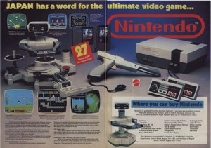  Vintage Promo Ad Nintendo. Video Game System