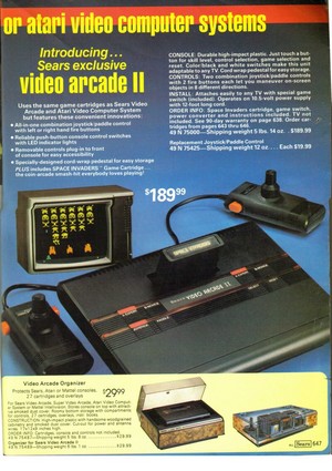  Vintage Promo Ad Video Arcade II