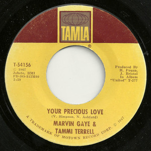  1967 Hit Song, Your Precious Love, On 45 RPM